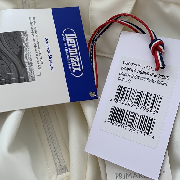 NWT Perfect moment Tignes hooded belted striped ski suit - Picture 12 of 15